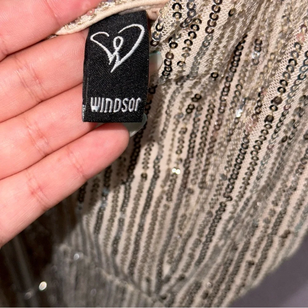 Windsor Sequin Dress Size Small - Picture 4 of 5